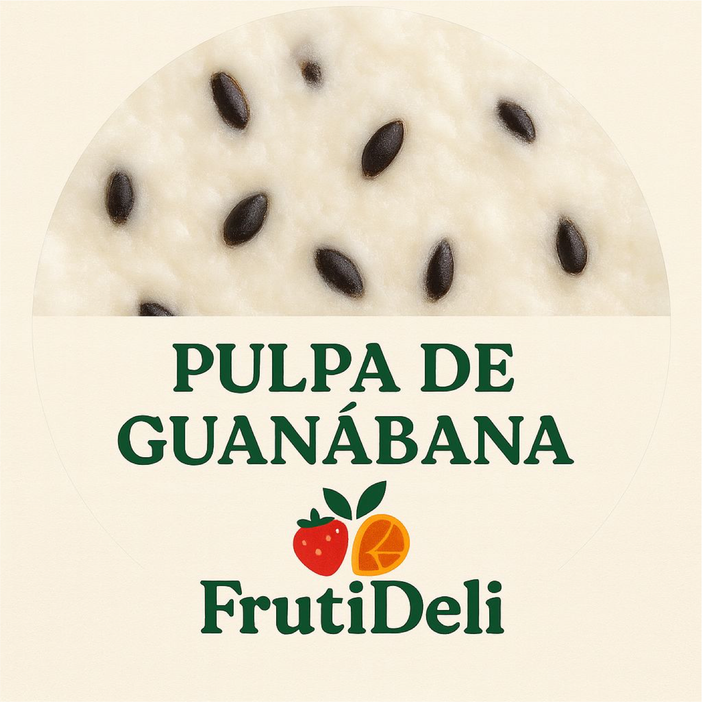 🍈 Pulpa de Guanábana – Bolsa 1kg ($200)