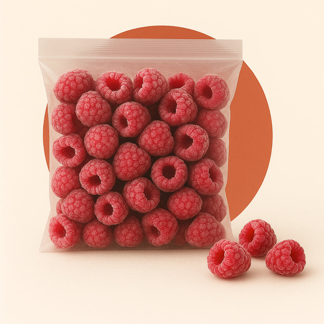 🍇 Frambuesa Congelada – Bolsa 1kg ($120)